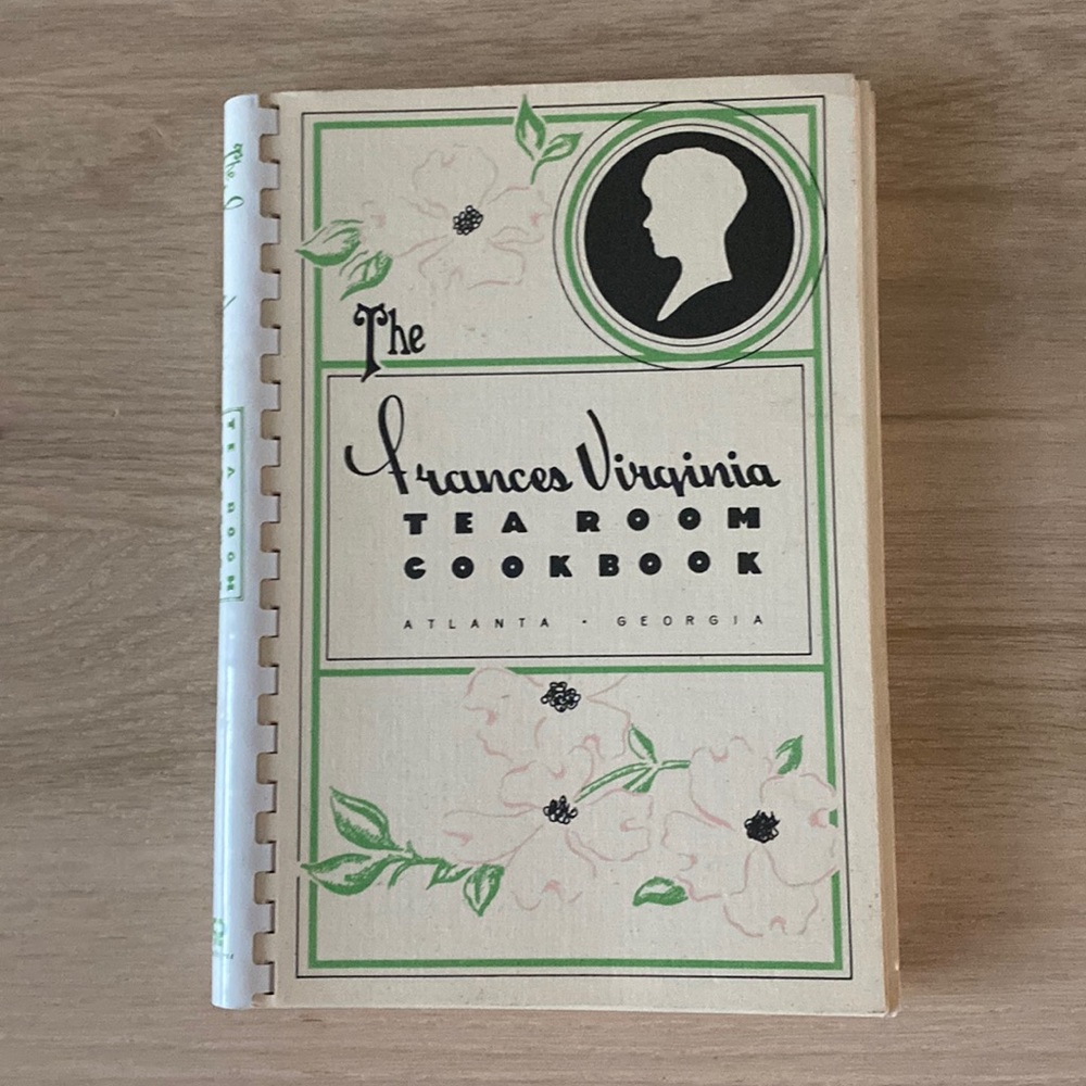 🌸1981 Frances Virginia Tea Room Cookbook🫖